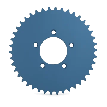 Gear 46 Teeth - Blue